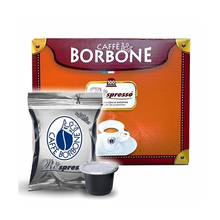 CAFFE' BORBONE 100 CAPSULE NESPRESSO MISCELA NERA