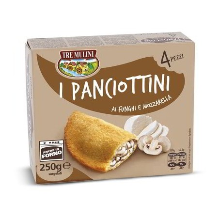 PANCIOTTINI CHAMPIGNONS ET MOZZARELLA 250 G