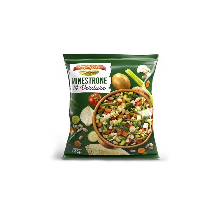 MINESTRONE 14 VERDURE 1,5 KG SURGELATO