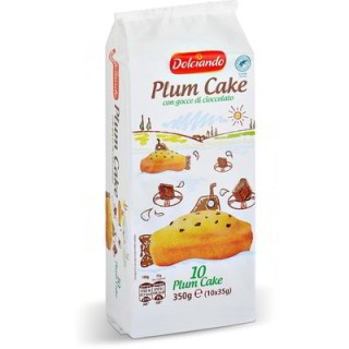 PLUM CAKE CON GOCCE DI CIOCCOLATO, 10 PZ