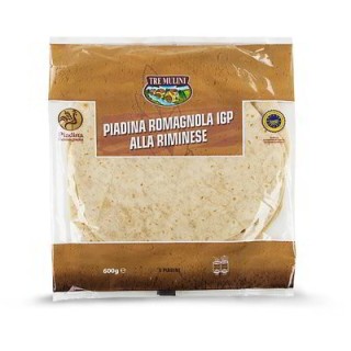 PIADINA ROMAGNOLA IGP ALLA RIMINESE 600 GR