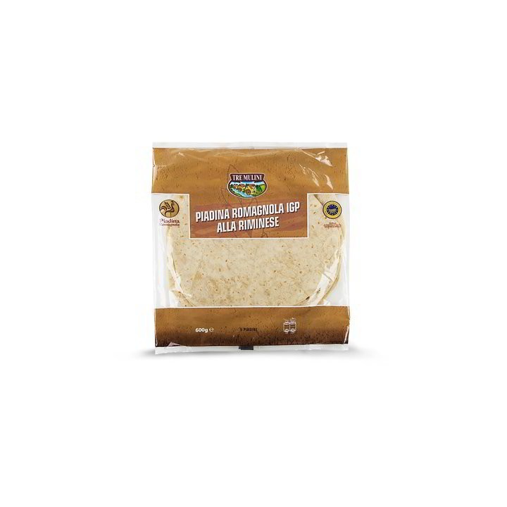PIADINA ROMAGNOLA IGP ALLA RIMINESE 600 GR