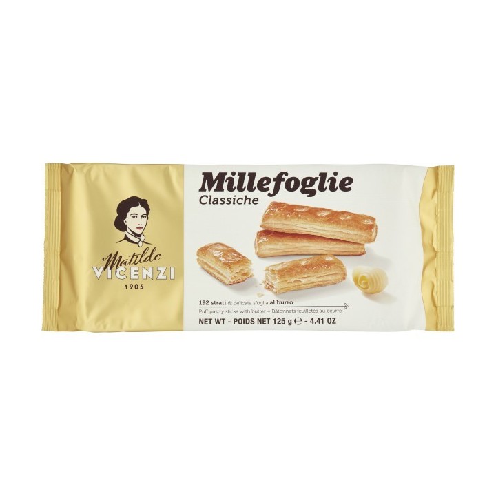 Pasticceria Matilde Vicenzi Millefoglie d'Italia Classiche 125 g