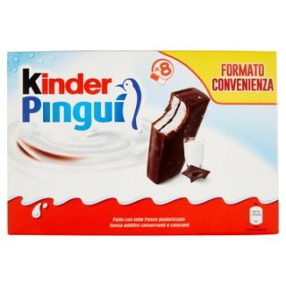 KINDER PINGUI' CIOCCOLATO 8PZ
