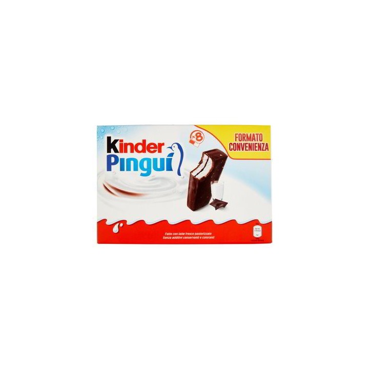KINDER PINGUI' CIOCCOLATO 8PZ