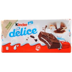 KINDER DÉLICE – PAQUET DE 10 GÂTEAUX FERRERO