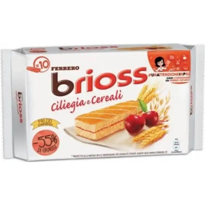 KINDER BRIOSS FERRERO CILIEGIA T10