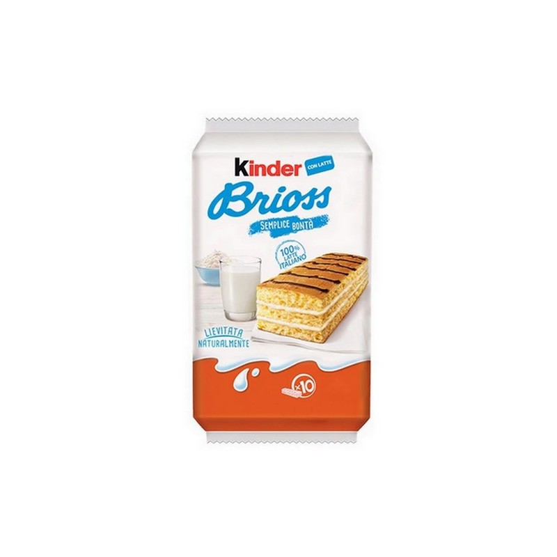 KINDER BRIOSS PAQUET DE 10 GÂTEAUX FERRERO
