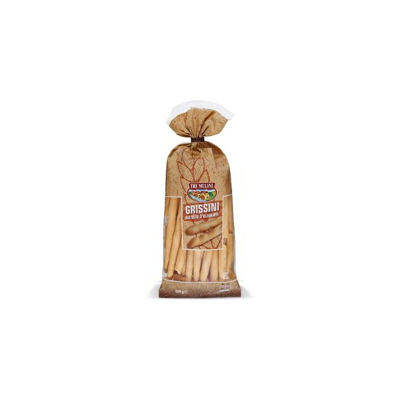 Gressins à l’huile d’olive 200 G