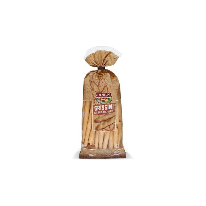Grissini all'olio di oliva 200 gr