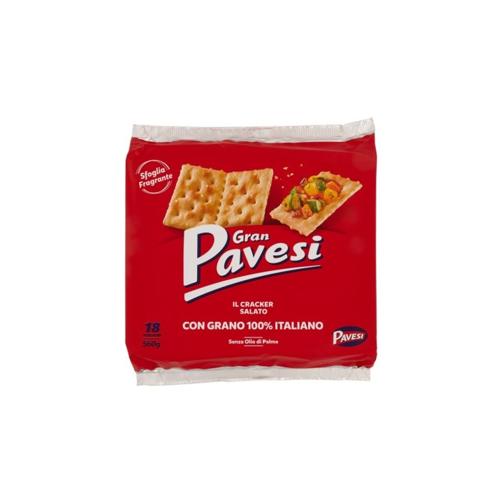 Gran pavesi il cracker salato 560 gr