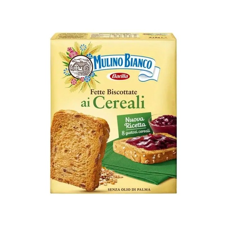 FETTE BISCOTTATE MULINO BIANCO CEREALI 315GR