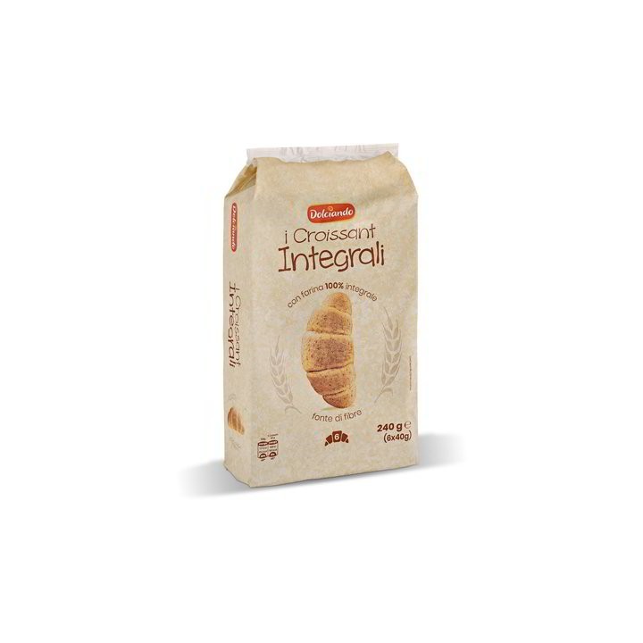 CROISSANT 100% FARINA INTEGRALE 6 PZ