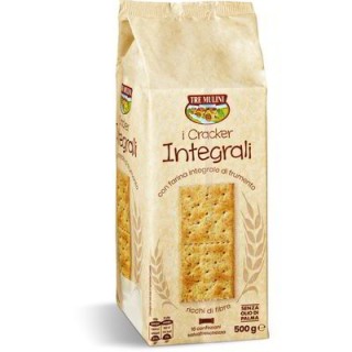 CRACKER INTEGRALI TRE MULINI 500 GR