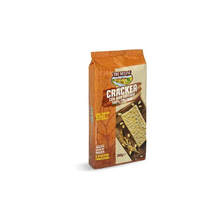CRACKER CON RISO SOFFIATO 300 gr