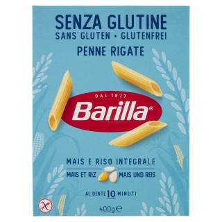PASTA BARILLA PENNE RIGATE SENZA GLUTINE 400 GR