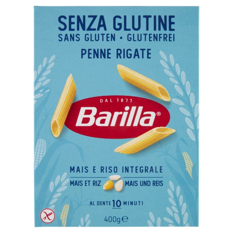 PÂTES BARILLA PENNE RIGATE SANS GLUTEN 400 G