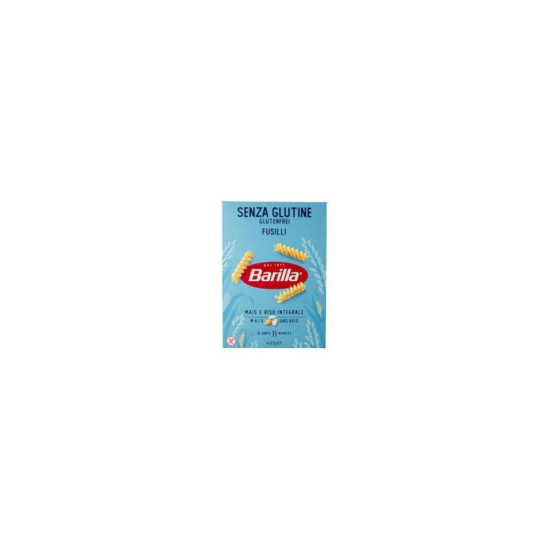 PÂTES BARILLA FUSILLI SANS GLUTEN 400 G