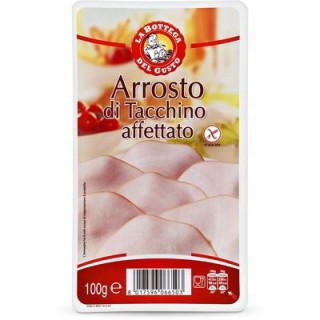 ARROSTO DI TACCHINO AFFETTATO 100 GR
