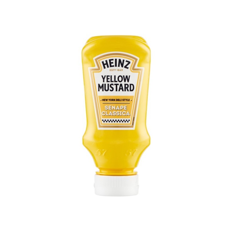 MOUTARDE JAUNE HEINZ 240 G