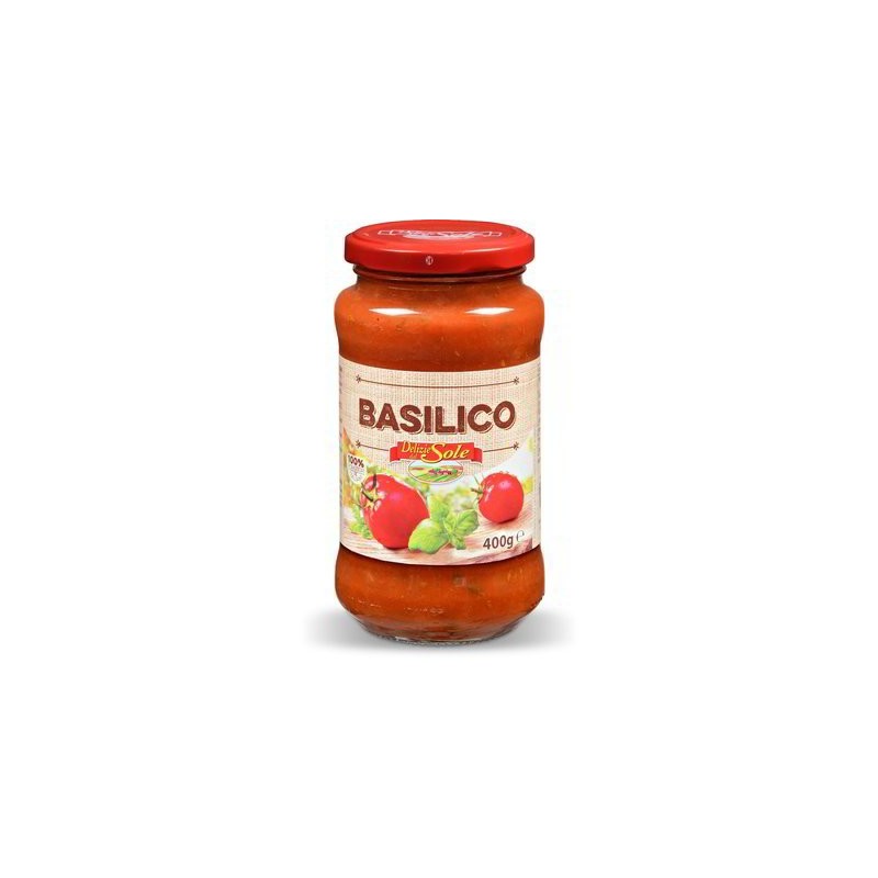 SAUCE TOMATE AU BASILIC 400 G