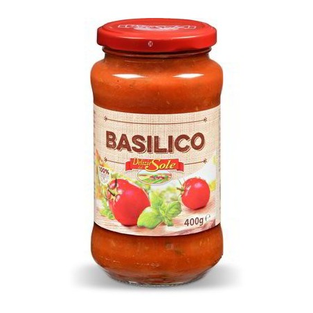 SAUCE TOMATE AU BASILIC 400 G