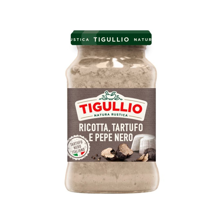 PESTO TIGULLIO RICOTTA TARTUFO E PEPE NERO 180 GR