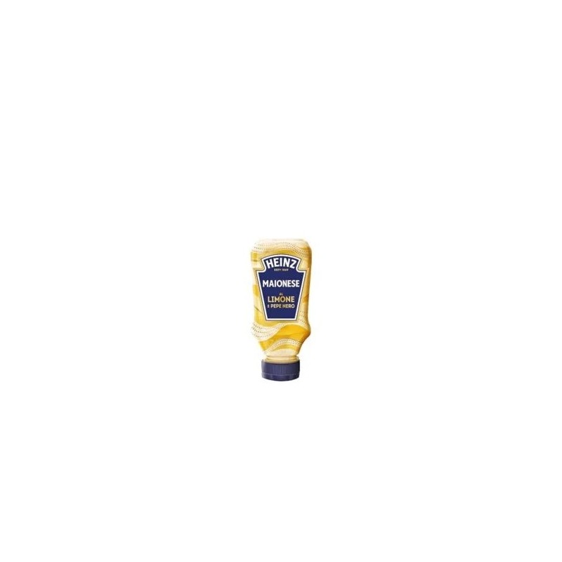 MAYONNAISE HEINZ CITRON ET POIVRE NOIR 215 G