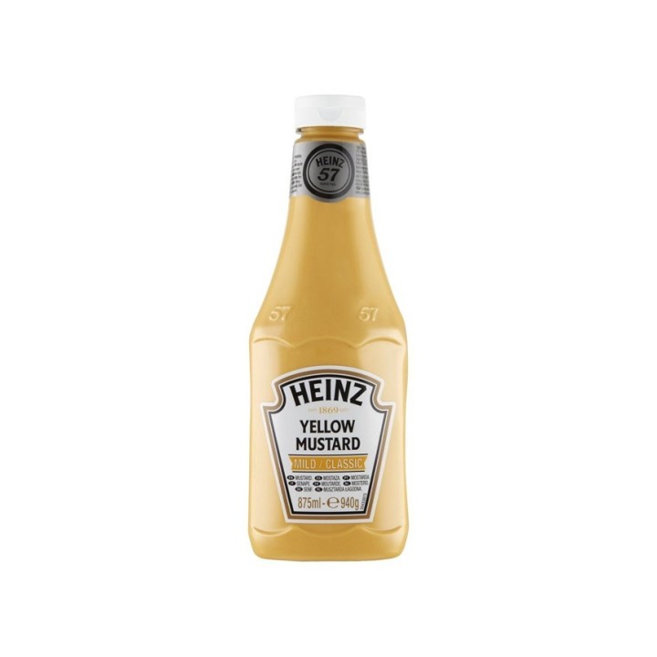 HEINZ YELLOW MUSTARD 875 ML