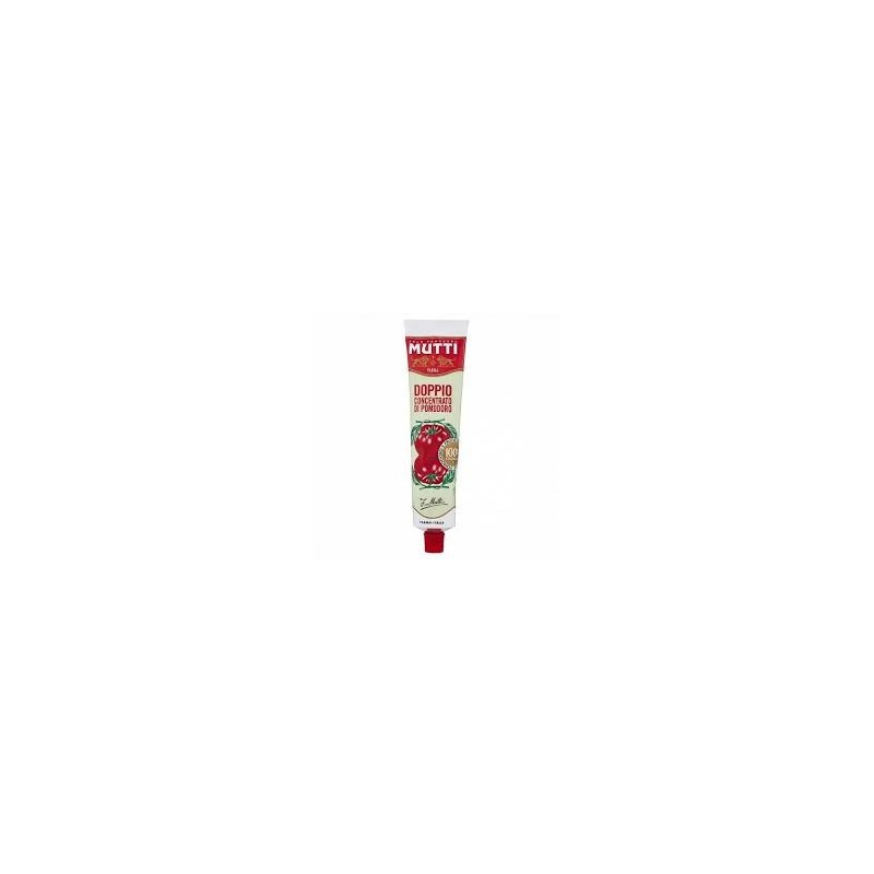 DOUBLE CONCENTRÉ DE TOMATE EN TUBE MUTTI 130 G