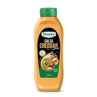 DEVELEY SALSA CHEDDAR 875 ML