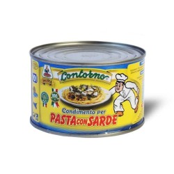 SAUCE POUR PÂTES AUX SARDINES CONTORNO 410 G