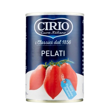 CIRIO TOMATES PELÉES EN BOÎTE 400 G