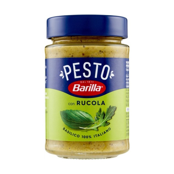 BARILLA PESTO BASILICO E RUCOLA 190 GR