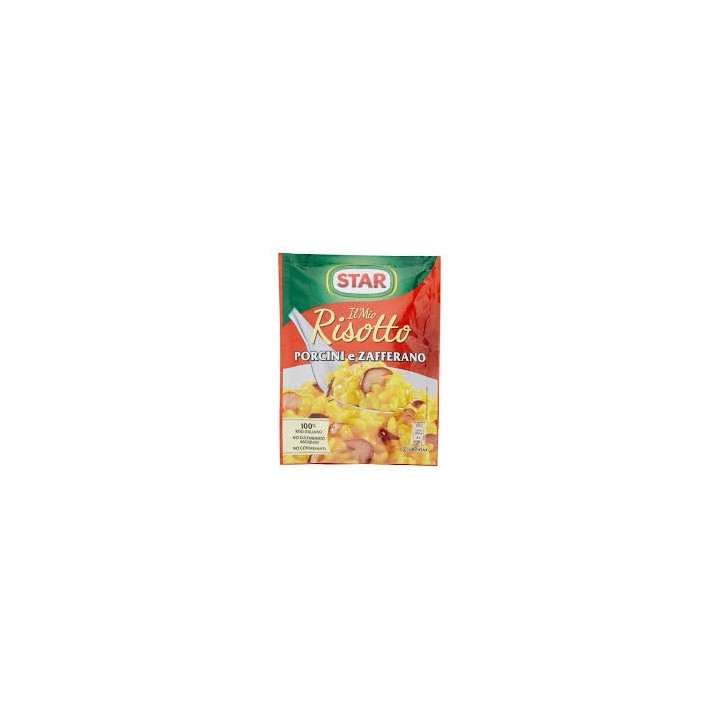 STAR RISOTTO ZAFFERANO E FUNGHI 175 GR
