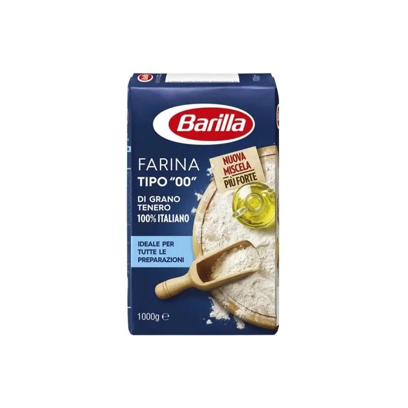 BARILLA FARINE DE BLÉ TENDRE 00 1 KG