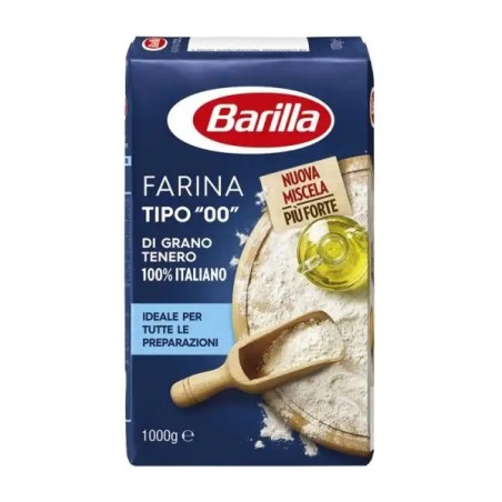 BARILLA FARINE DE BLÉ TENDRE 00 1 KG
