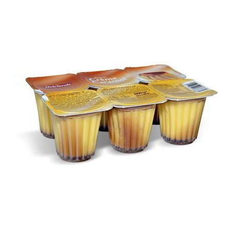 YAOURT DESSERT CRÈME CARAMEL 6 X 100 GR