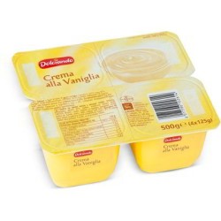 YAOURT DESSERT CRÈME VANILLE 4 X 125 GR