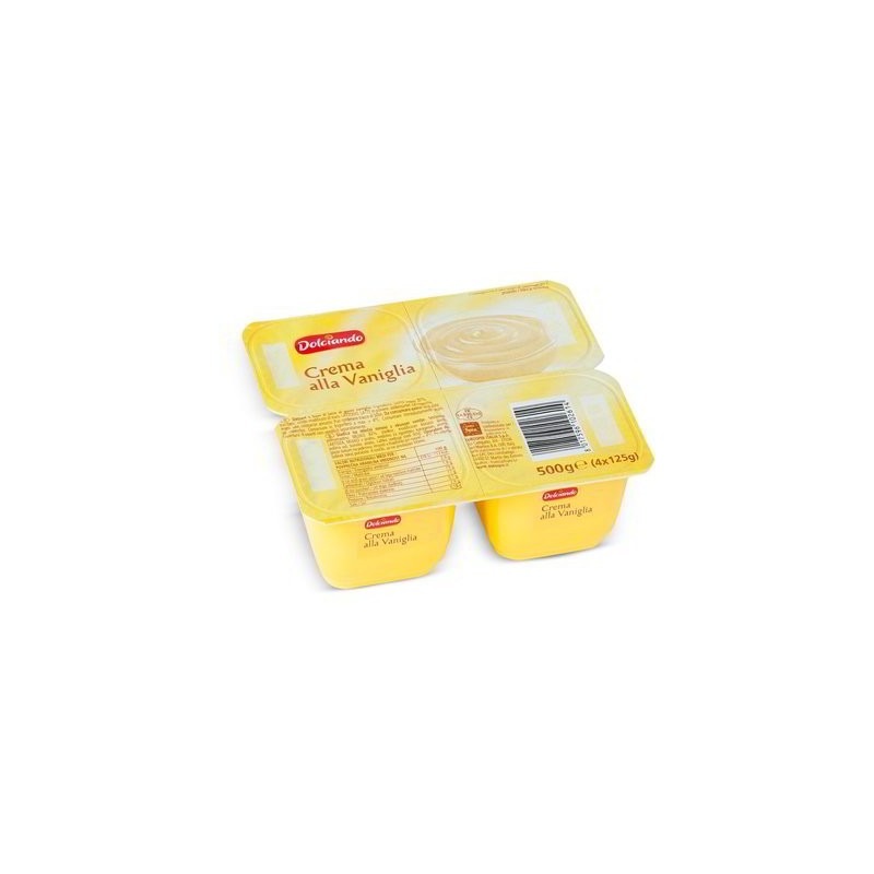 YAOURT DESSERT CRÈME VANILLE 4 X 125 GR