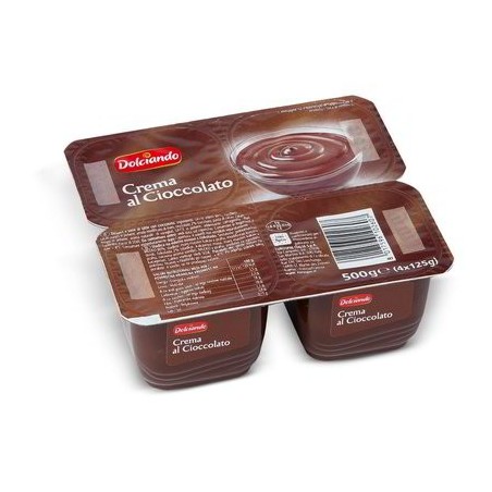 YAOURT CRÈME AU CHOCOLAT 4 X 125 GR