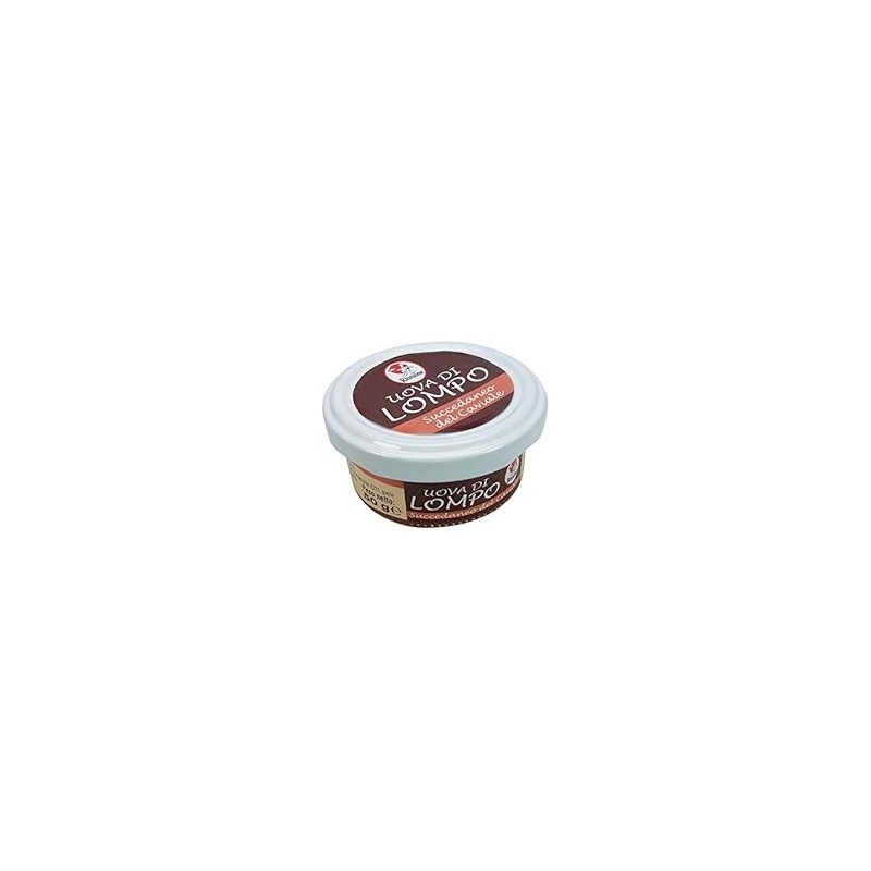 UOVA DI LOMPO NERE E ROSSE 50 GR