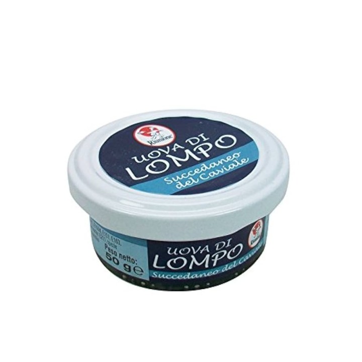 UOVA DI LOMPO NERE E ROSSE 50 GR
