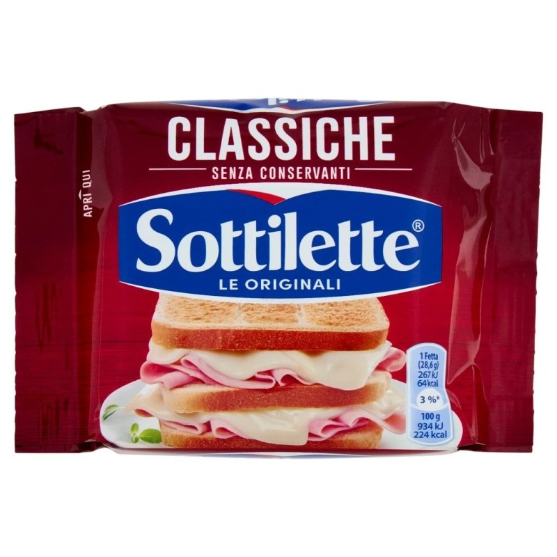 TRANCHES DE FROMAGE CLASSIQUES 228 GR