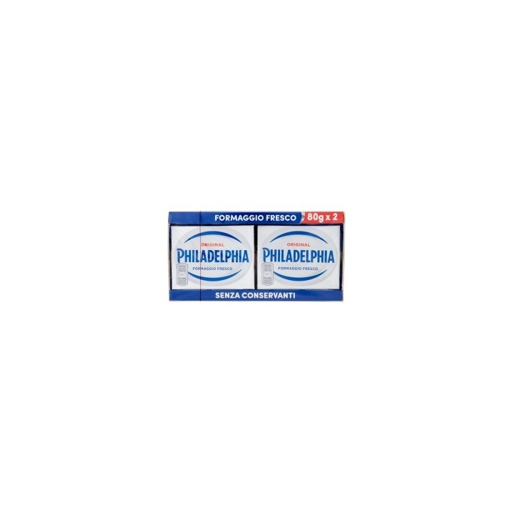 PHILADELPHIA CLASSICA PACCO DOPPIO 80GR (160 GR)