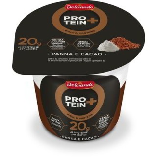 Coppa panna e cacao proteica 200 gr