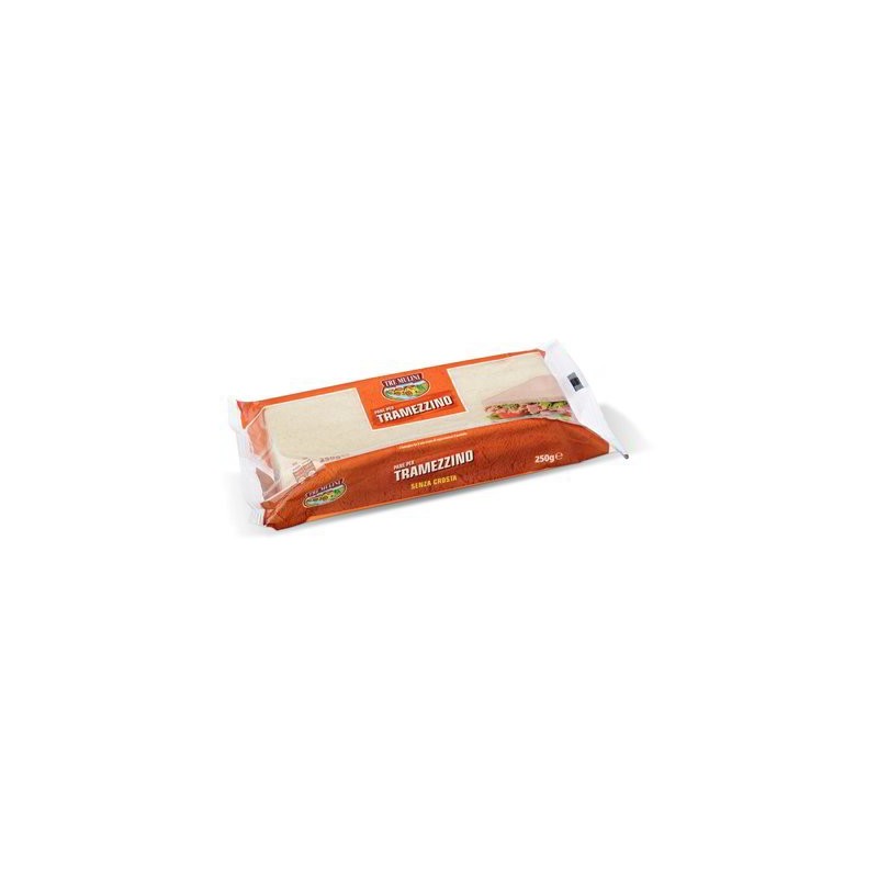 PAIN DE MIE POUR TRAMEZZINI 250 GR