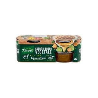 Knorr Cuore di Brodo Vegetale 4 x 28 gr