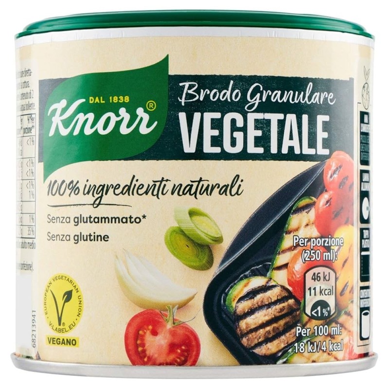 KNORR BOUILLON GRANULÉ VÉGÉTAL 135 GR