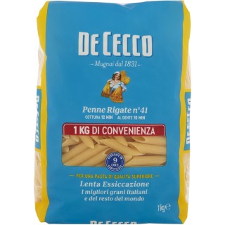 PASTA DE CECCO PENNE RIGATE N° 41 1 KG